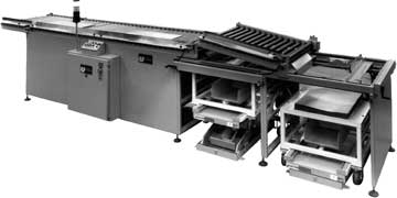 Dual station stacker.