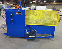 Roller Coater with Return Feed Conveyor - Outfeed Return Position