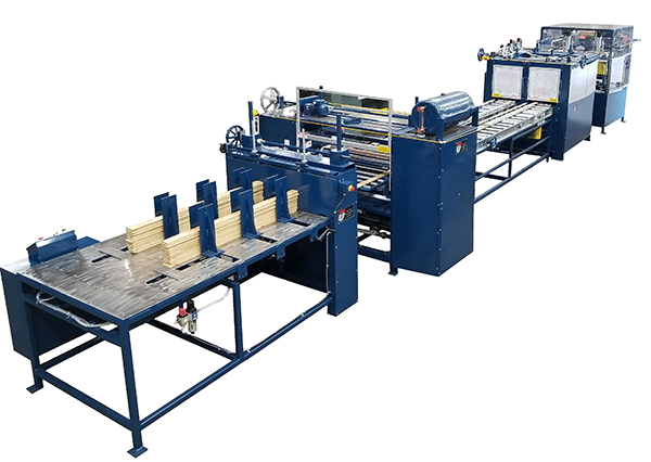 Engineered flooring system, wood laminating machines.