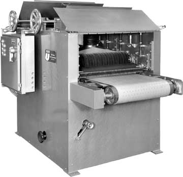 Wire Brush Machine for Aluminum Sheet Texturing - Union Tool 18029